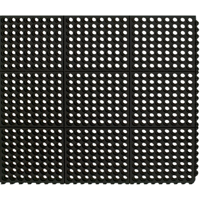 MAT ANTI-FATIGUE BLACK 3FTX3FT