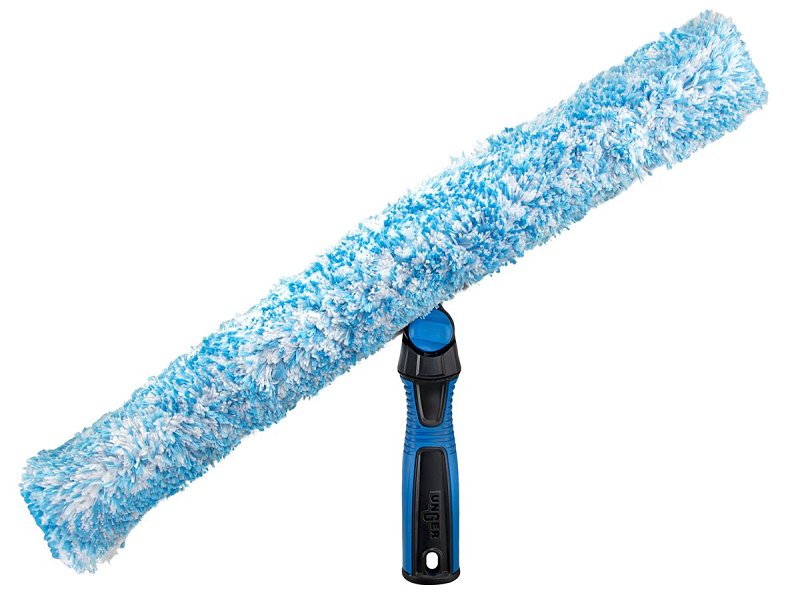 Unger Professional 985510 Swivel Squeegee, 18 in Blade, Poly Blade