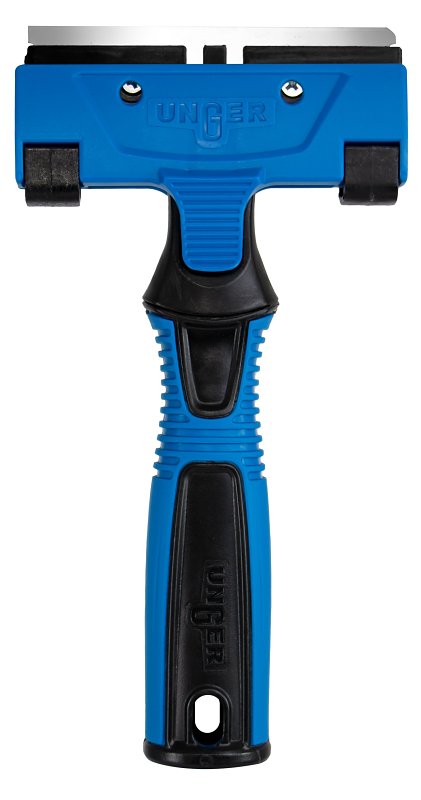 Unger Professional 987100 All-Purpose Scraper, 4 in L Blade, 4 in W Blade, Carbon Steel Blade
