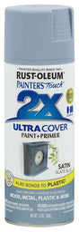 Rust-Oleum 249066 General-Purpose Spray Paint, Satin, Slate Blue, 12 oz Can