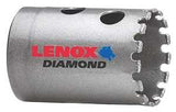 Lenox Diamond 1211722DGHS Hole Saw, 1-3/8 in Dia, 1-5/8 in D Cutting