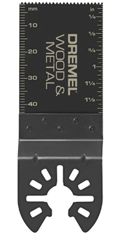 Dremel MM482 Oscillating Blade, 1-5/8 in D Cutting, Bi-Metal, Pack of 2