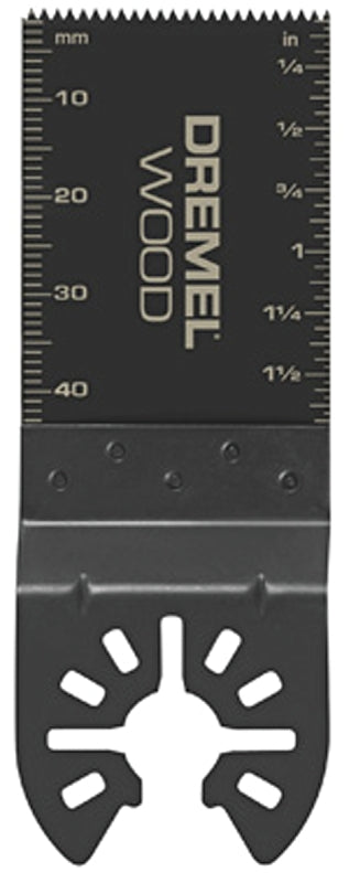 Dremel MM480 Oscillating Blade, 1-5/8 in D Cutting, HCS, Pack of 2