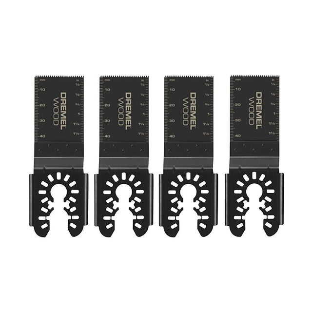 Dremel MM480BU-4 Flush Cut Blade Set, 1-1/2 in W, 2 in L
