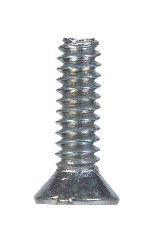 HILLMAN No. 6-32 X 1/2 in. L Phillips Flat Head Zinc-Plated Steel Machine Screws 100 pk
