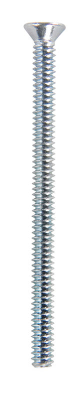 HILLMAN No. 6-32 X 2 in. L Phillips Flat Head Zinc-Plated Steel Machine Screws 100 pk