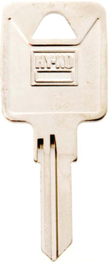 Hy-Ko 11010TM3 Key Blank, Brass, Nickel, For: Trimark Cabinet, House Locks and Padlocks, TM3 Key Number, Pack of 10