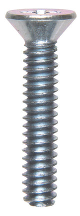 HILLMAN No. 10-24 X 1 in. L Phillips Flat Head Zinc-Plated Steel Machine Screws 100 pk