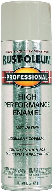 Rust-Oleum 7570838 Professional Enamel Spray Paint, Gloss, Almond, 15 oz Can