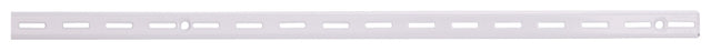 ProSource 25213PHL Shelf Standard, 2 mm Thick Material, 5/8 in W, 48 in H, Steel, White