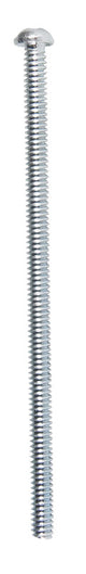 HILLMAN No. 10-24 X 4 in. L Combination Round Head Zinc-Plated Steel Machine Screws 100 pk