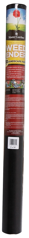 Master Gardner 304 Series Landscape Fabric, 50 ft L, 1.8 oz/sq-yd Coverage Area, 3 ft W