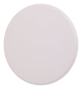 Barton Kramer Vinyl Matte White Door Bumper Surface 5 in.