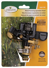 Landscapers Select DY602N Sprinkler Head, Male, Round, Zinc