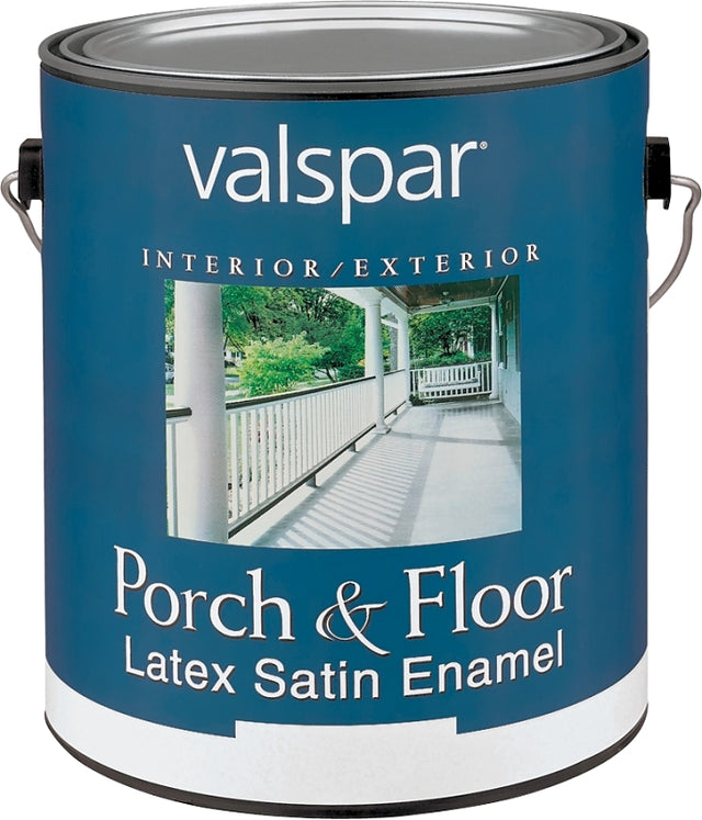 Medallion 1500 Series 027.0001505.007 Porch and Floor Paint, Satin Sheen, Clear, 1 gal, 400 sq-ft/gal Coverage Area, Pack of 2