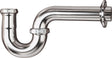 Plumb Pak PP258CP P-Trap with Flange, 1-1/2 x 1-1/4 in, Brass, Chrome