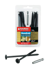 FastenMaster HeadLok No. 10 X 4.5 in. L Star Epoxy Coarse Wood Screws 12 pk