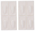 ProSource PH-122300-PS Mini Hook, 100 g, 1-Hook, Plastic, White, White