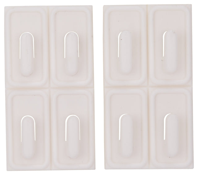 ProSource PH-122300-PS Mini Hook, 100 g, 1-Hook, Plastic, White, White