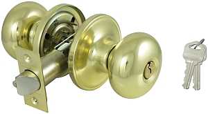 ProSource TF700V-PS Entry Knob, Stainless Steel, KW1, KA3 Keyway, 3 Grade, Pack of 3