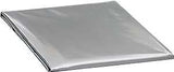 M-D 03392 Air Conditioner Cover with Elastic Strap, 16 in L, 27 in W, Polyethylene, Silver