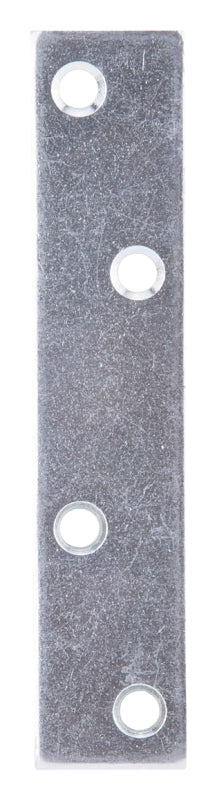 ProSource MP-Z04-01-3L Mending Plate, 4 in L, 7/8 in W, Steel, Screw Mounting, Pack of 5