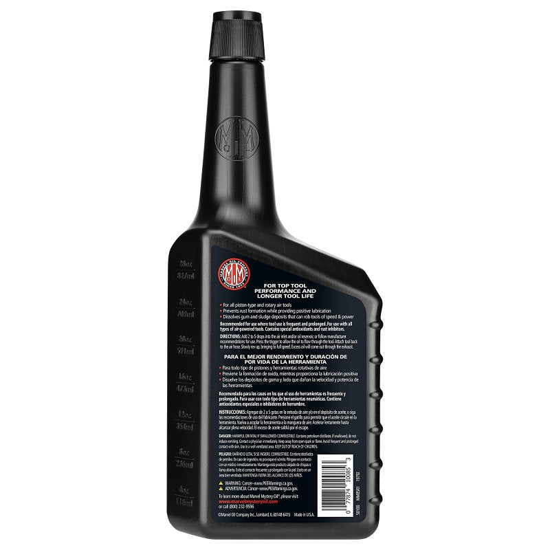 Marvel MM85R1 Air Tool Oil, 32 oz, Bottle