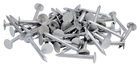 ProFIT 0069058 Hand Drive Roofing Nail, 1 in L, Flat Head, 11 ga, 1 lb