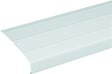 Amerimax 77223 Fascia Trim, 12 ft L, 6 in W, 0.0175 Gauge, Aluminum, White, Pack of 12