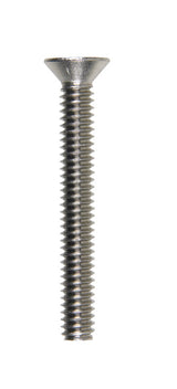 HILLMAN No. 1/4-20 X 2 in. L Phillips Flat Head Stainless Steel Machine Screws 100 pk