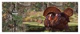 Realtree RTG5500 Tailgate Decal, Turkey with Realtree Xtra Camo, Vinyl Adhesive, Pack of 2