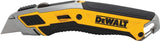 DEWALT DWHT10295 Utility Knife, 2-1/2 in L Blade, 1 in W Blade, Carbon Steel Blade, Ergonomic Handle