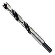 Irwin 49617 Drill Bit, 7/16 in Dia, 5-19/32 in OAL, Spiral Flute, 2-Flute, 3/8 in Dia Shank, Reduced Shank