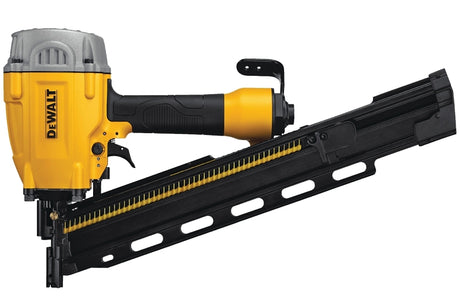 DEWALT DWF83PL Framing Nailer, 64 Magazine, 21 deg Collation, Plastic Strip Collation