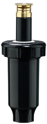 Orbit 54523/54242 Spring Loaded Sprinkler with Twin-Spray Brass Nozzle, 1/2 in Connection, 15 ft, Half-Circle, Brass, Pack of 40