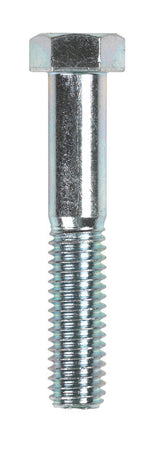 HILLMAN 7/16 in. D X 2-1/2 in. L Zinc Plated Steel Hex Bolt 50 pk
