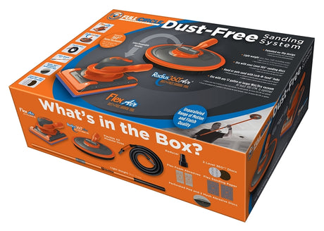 Full Circle R360 Sanding Tool, Die-Cast Aluminum, Orange