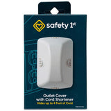 Safety 1st White Plastic Outlet Cover 1 pk, Pack of 12