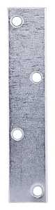 ProSource MP-Z05-01 Mending Plate, 5 in L, 1 in W, Steel, Screw Mounting, Pack of 5