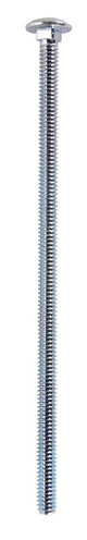 HILLMAN 1/4 in. X 6 in. L Zinc-Plated Steel Carriage Bolt 100 pk