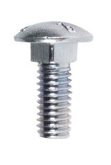 HILLMAN 3/8 in. X 1 in. L Zinc-Plated Steel Carriage Bolt 100 pk