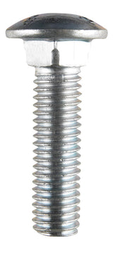 HILLMAN 1/2 in. X 2 in. L Zinc-Plated Steel Carriage Bolt 50 pk
