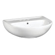 American Standard Evolution Series 0468004.020 Pedestal Sink Top, 3-Deck Hole, 24 in OAW, 19 in OAH, 34-1/2 in OAD