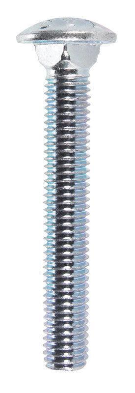 HILLMAN 1/2 in. X 3-1/2 in. L Zinc-Plated Steel Carriage Bolt 25 pk