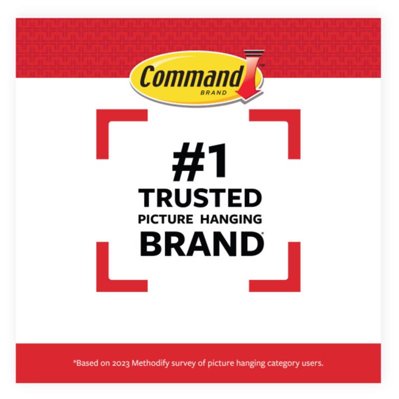 3M Command White Picture Hanging Strips 16 lb 8 pk