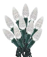 Hometown Holidays U12E744A Light Set, Christmas, 120 V, 4.8 W, 60-Lamp, LED, Cool White, 25000 hr Average Life