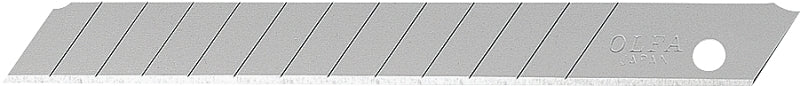 OLFA 5015 Knife Blade, 9 mm, Carbon Steel, 13-Point