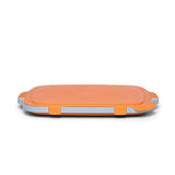 Dripez TUBV2-1-OR BBQ Prep Tub, Nylon/Plastic/Silicone, Orange