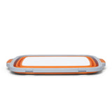 Dripez TUBV2-1-OR BBQ Prep Tub, Nylon/Plastic/Silicone, Orange