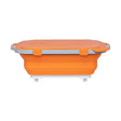 Dripez TUBV2-1-OR BBQ Prep Tub, Nylon/Plastic/Silicone, Orange